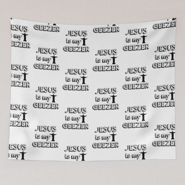 Item preview, Jesus Is My Geezer designed and sold by andrewalcock.