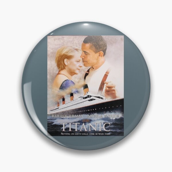 Item preview, Obama and Merkel in Titanic   designed and sold by Chattanoogaz.