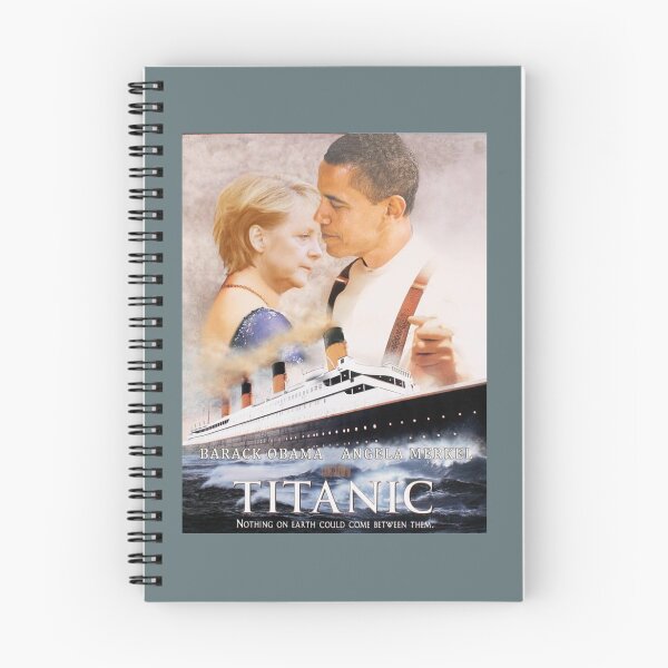 Item preview, Obama and Merkel in Titanic   designed and sold by Chattanoogaz.