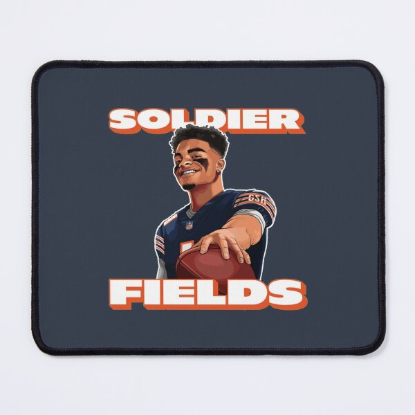 Soldier Fields, Justin Fields, Chicago Bears Art Print for Sale by  be-claireful