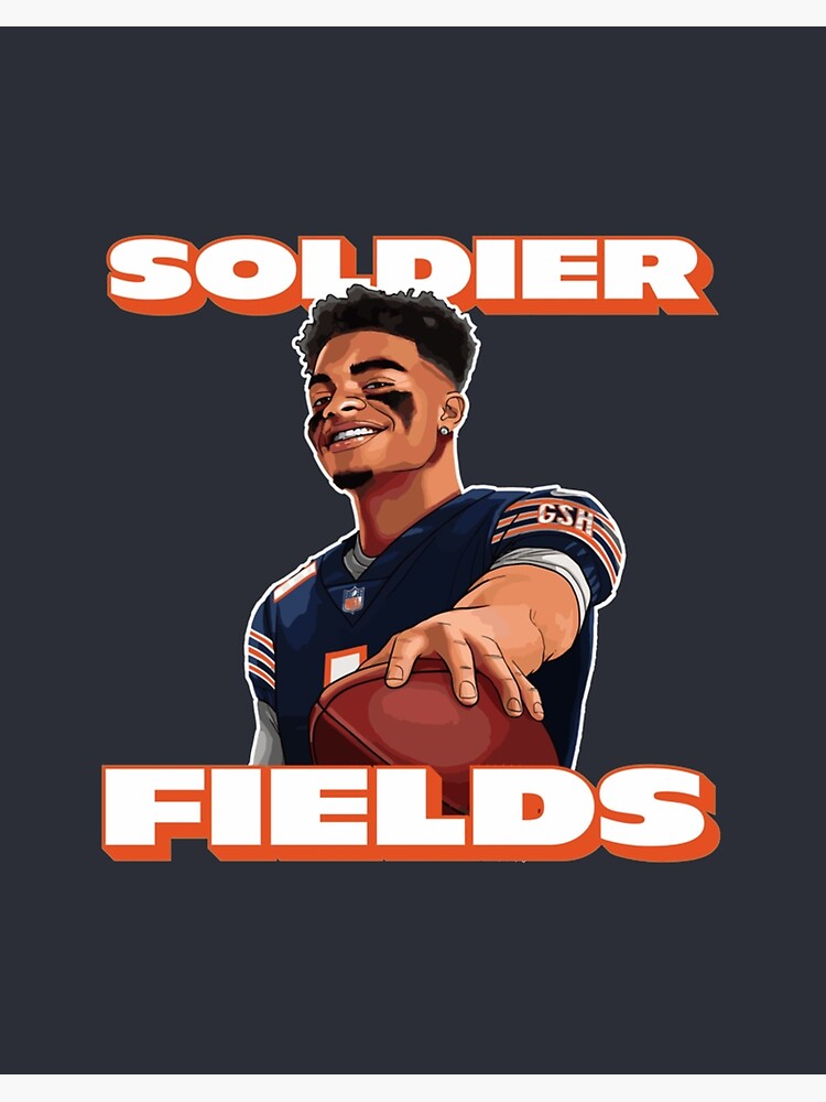 JUSTIN FIELDS Chicago Bears Football Player Vintage 90s T-shirt Gift Fan  S-3XL