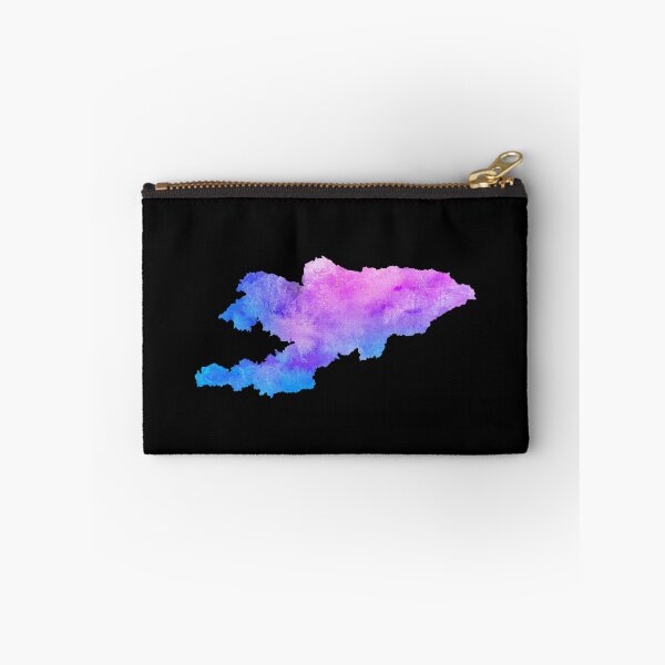 Item preview, Kyrgyzstan Watercolor Map - Kyrgyz designed and sold by MountainD.