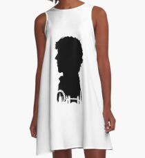 Sherlock Portrait A-Line Dress