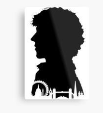 Sherlock Portrait Metal Print