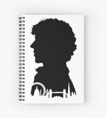 Sherlock Portrait Spiral Notebook