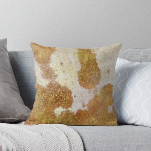 Item preview, Golden Cow Print (Digital Graphic Design Art \\ Printed \\ Smooth Print) designed and sold by cadinera.