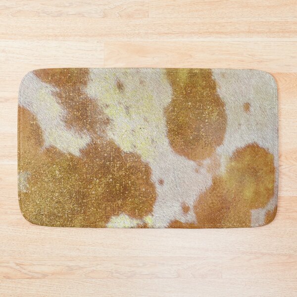 Item preview, Golden Cow Print (Digital Graphic Design Art \\ Printed \\ Smooth Print) designed and sold by cadinera.