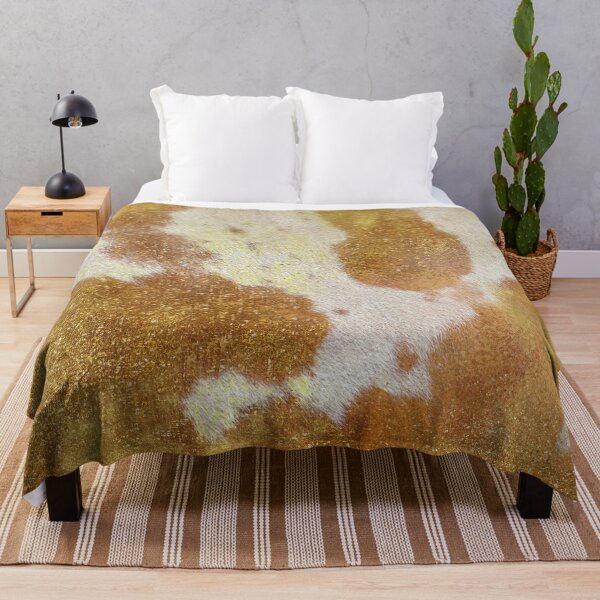 Item preview, Golden Cow Print (Digital Graphic Design Art \\ Printed \\ Smooth Print) designed and sold by cadinera.