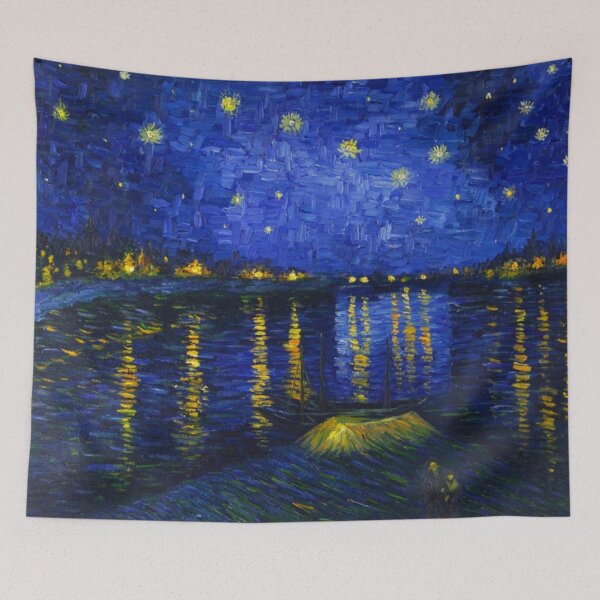 Item preview, Vincent Van Gogh - Starry Night Over the Rhone designed and sold by kinsley45.