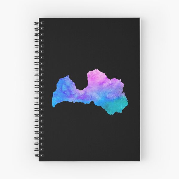 Item preview, Latvia Watercolor Map - Latvian designed and sold by MountainD.