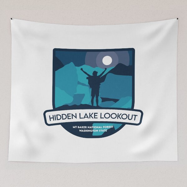 Item preview, Hidden Lake Lookout - Mt Baker National Forest, Washington State  designed and sold by Moritz Schwäble.