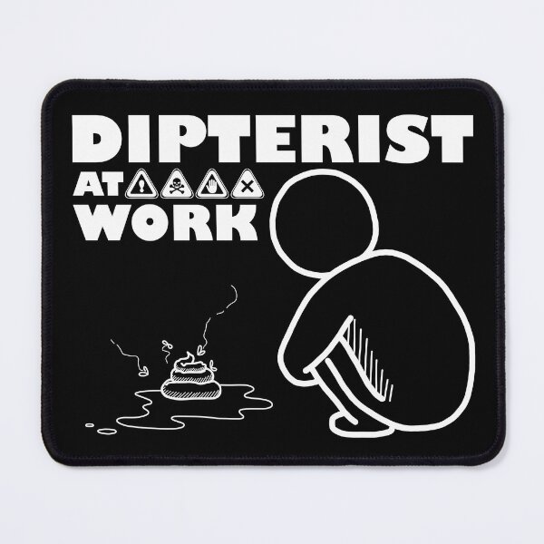 Item preview, Dipterist en el trabajo designed and sold by TiffanyYau.