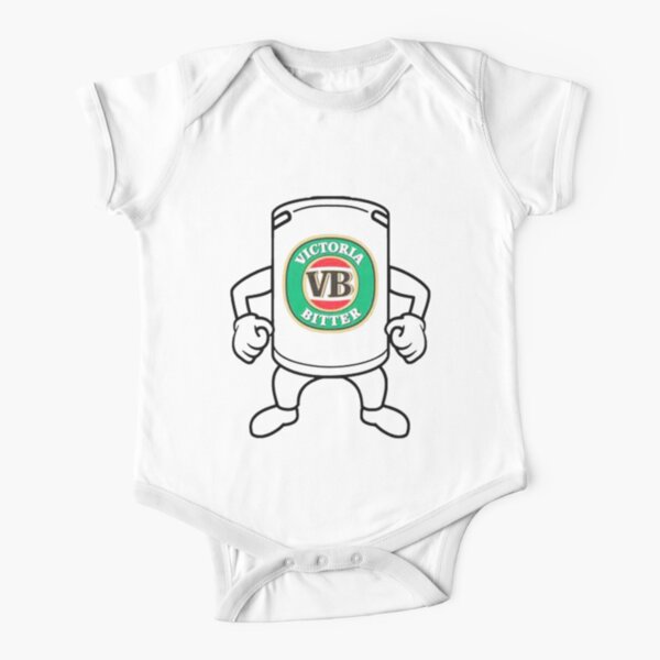 victoria bitter Short Sleeve Baby One-Piece