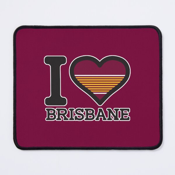 Item preview, “I love Brisbane” Apparels, Merchandise, T Shirts, Leggings, Skirt, Mask, Apron, Bags designed and sold by Ink Inc.