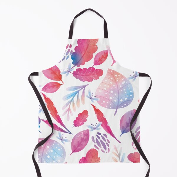 Item preview, Patrón de hojas pintadas a mano designed and sold by Marie Young.