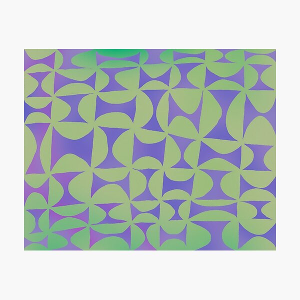 Item preview, Green and purple pattern  designed and sold by chloemaeward.