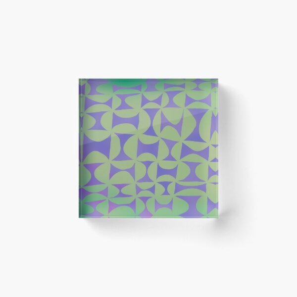 Item preview, Green and purple pattern  designed and sold by chloemaeward.
