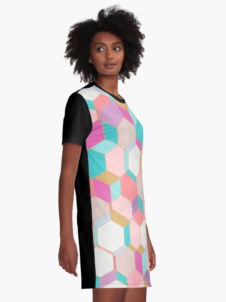 Alternate view of HEX2 Graphic T-Shirt Dress