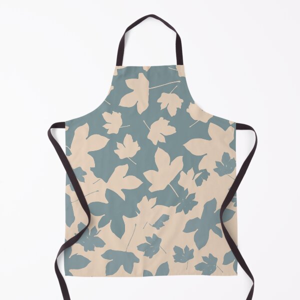 Item preview, Envelop leaves decor. blue. ofwhite. designed and sold by PrintedDreams.