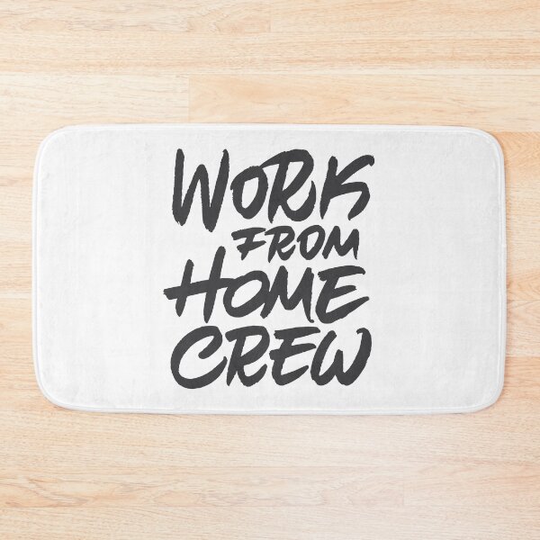 Item preview, Work From Home Crew designed and sold by Zagach Letters.