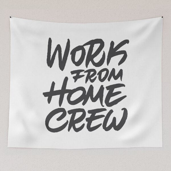 Item preview, Work From Home Crew designed and sold by Zagach Letters.