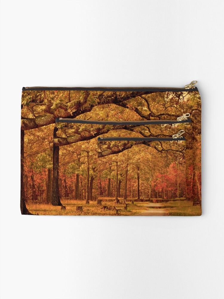 Alternate view of Amber Afternoon Zipper Pouch