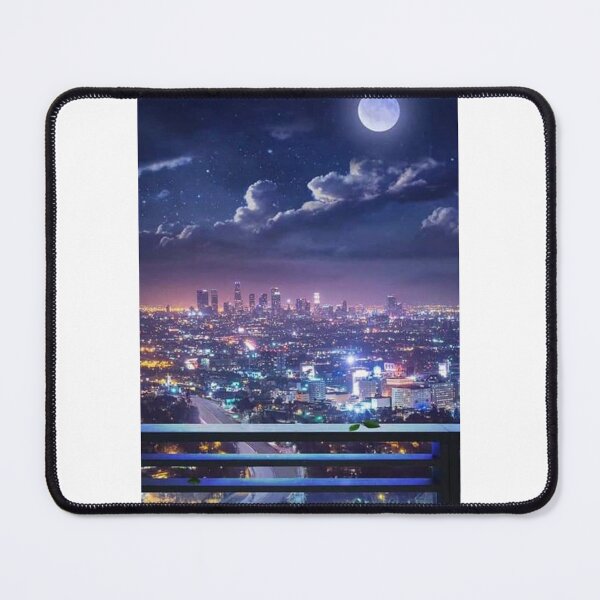 Item preview, La luna decora el cielo de mi hermosa ciudad. designed and sold by Animeworldnew.