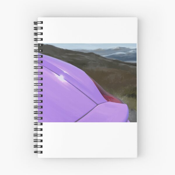 Item preview, 981 Curves Oil Painting Purpley  designed and sold by Steve Kidd Art.