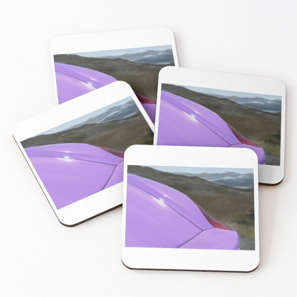 Item preview, 981 Curves Oil Painting Purpley  designed and sold by Steve Kidd Art.
