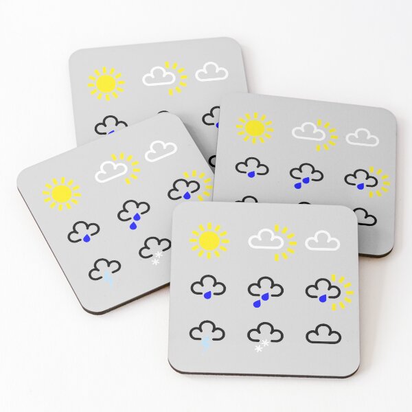 Item preview, Weather symbols - all designed and sold by mrshelenbee.