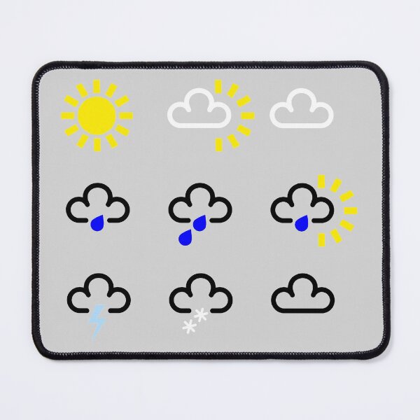 Item preview, Weather symbols - all designed and sold by mrshelenbee.