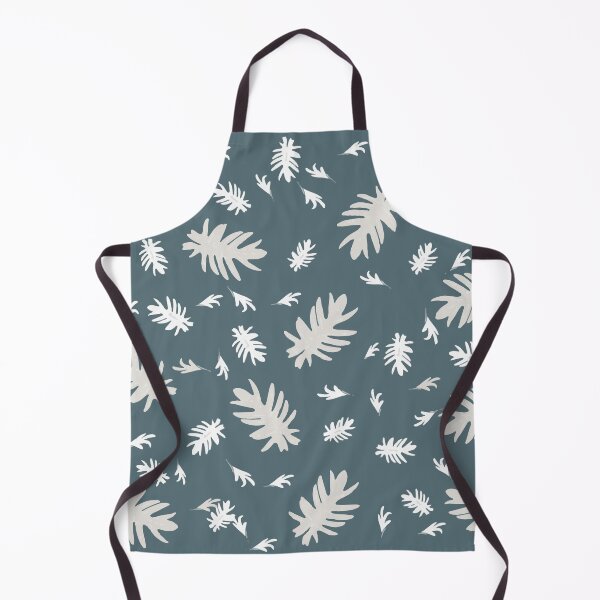 Item preview, Green grey Leaves pattern designed and sold by PrintedDreams.