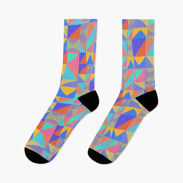 Item preview, Playful Geometric Print  designed and sold by chloemaeward.