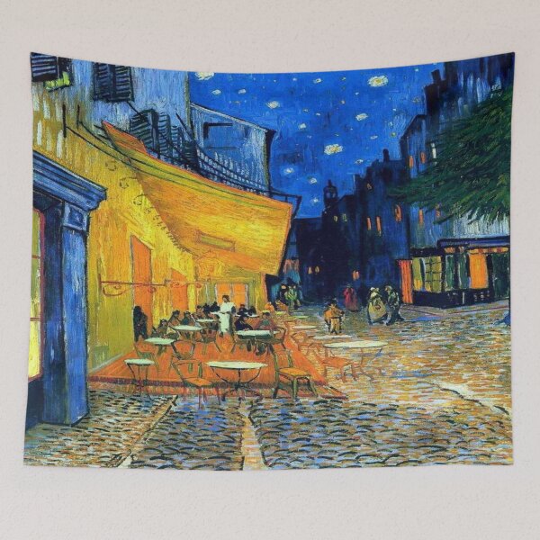 Item preview, Vincent van Gogh - The Cafe Terrace on the Place de Forum in Arles at Nigh designed and sold by kinsley45.