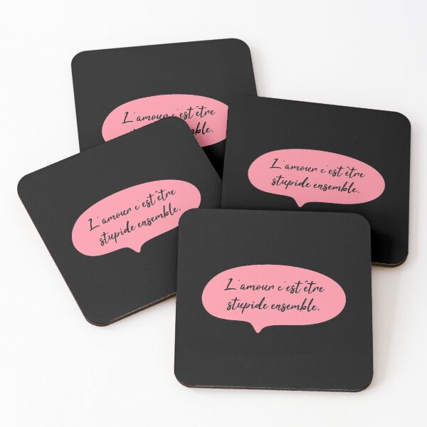 Item preview, Love is being stupid together. designed and sold by UNITEES21.