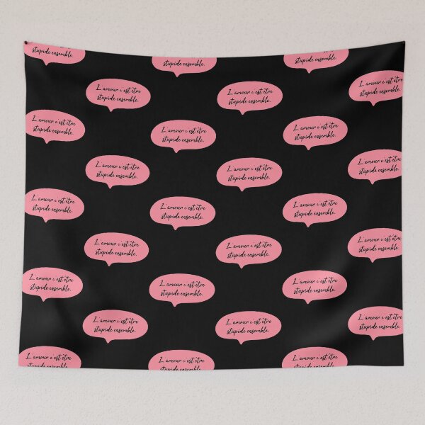 Item preview, Love is being stupid together. designed and sold by UNITEES21.