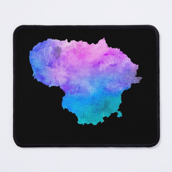 Item preview, Lithuania Watercolor Map - Lithuanian designed and sold by MountainD.