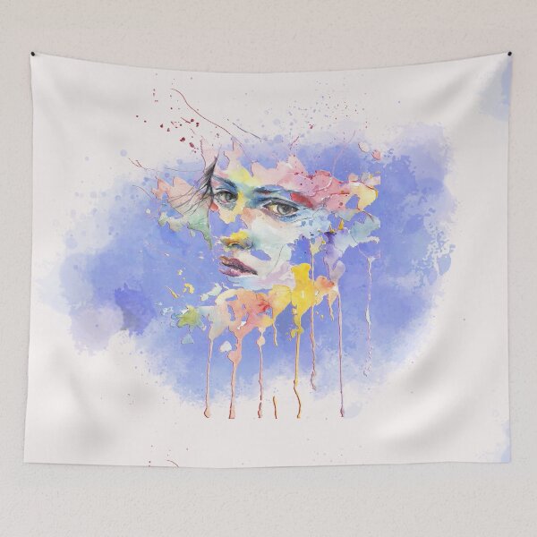 Item preview, Aquatic painted & water colors sprayed Artwork designed and sold by Shenuka93.