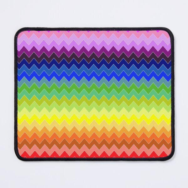 Item preview, Bright Colourful Rainbow Zigzag designed and sold by mrshelenbee.
