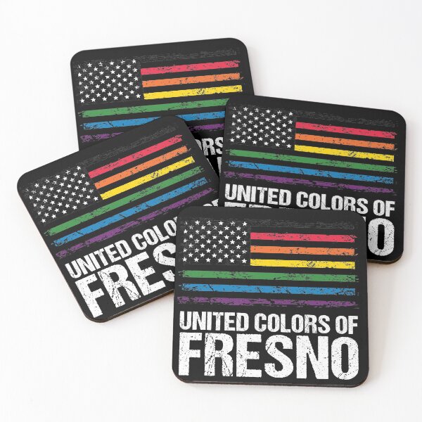 Item preview, Fresno LGBT USA Flag Pride From Fresno designed and sold by Urosek.