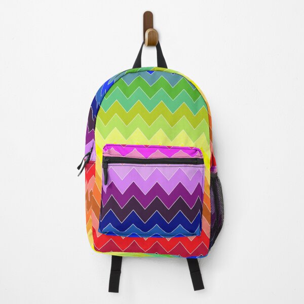 Item preview, Bright Colourful Rainbow Zigzag designed and sold by mrshelenbee.
