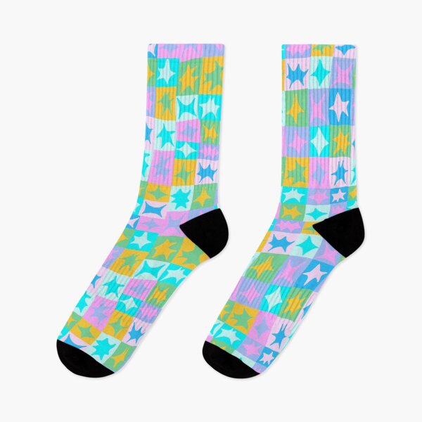 Item preview, Rainbow Stars Geometric Print  designed and sold by chloemaeward.