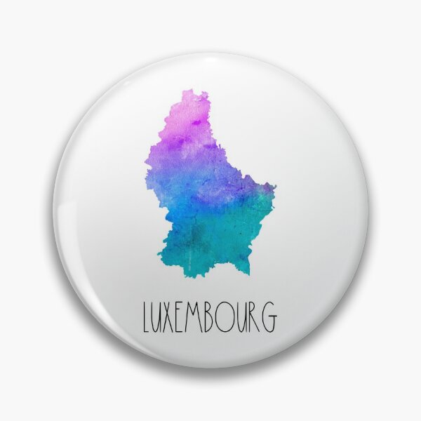Item preview, Luxembourg Watercolor Map - Luxembourger designed and sold by MountainD.
