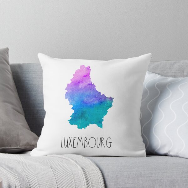 Item preview, Luxembourg Watercolor Map - Luxembourger designed and sold by MountainD.
