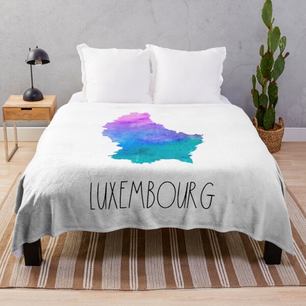 Item preview, Luxembourg Watercolor Map - Luxembourger designed and sold by MountainD.