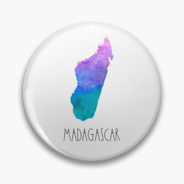Item preview, Madagascar Watercolor Map - Malagasy designed and sold by MountainD.