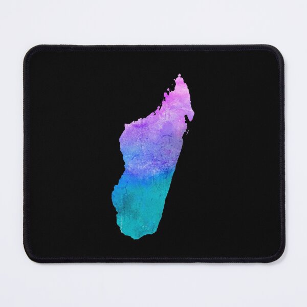 Item preview, Madagascar Watercolor Map - Malagasy designed and sold by MountainD.