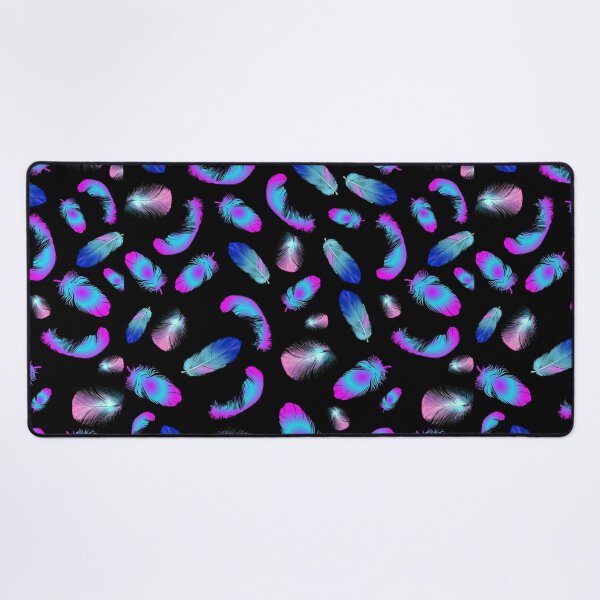 Item preview, BLUE PINK COLORED FEATHER designed and sold by samArtline.