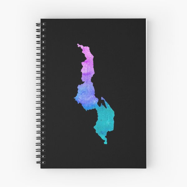 Item preview, Malawi Watercolor Map - Malawian designed and sold by MountainD.