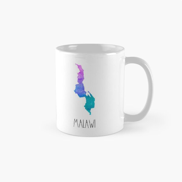 Item preview, Malawi Watercolor Map - Malawian designed and sold by MountainD.
